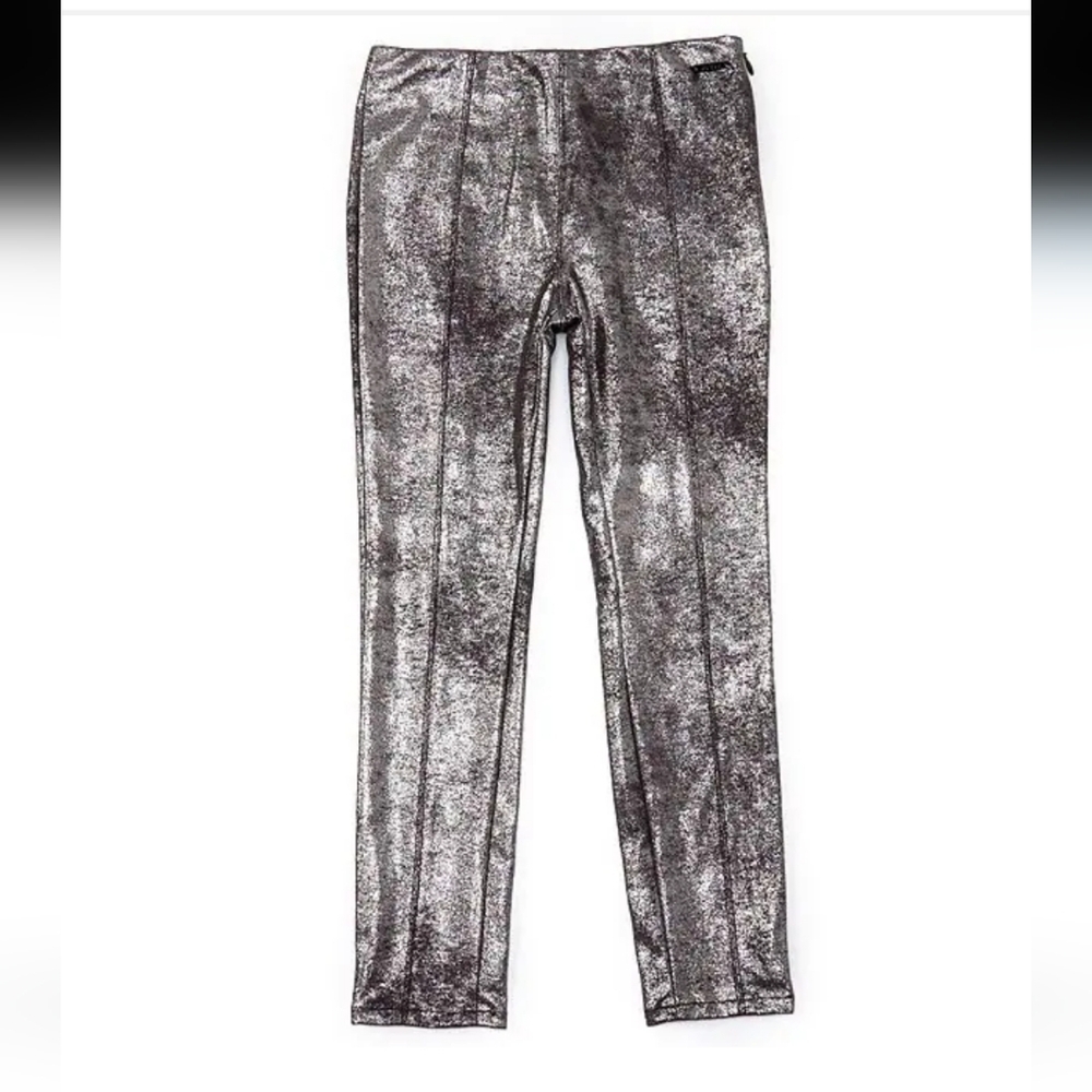 Guess Girls Metallic Coated Leggings